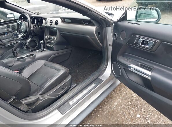1FATP8UHXM5120197 2021 FORD MUSTANG Silver წინა სალონის ხედი