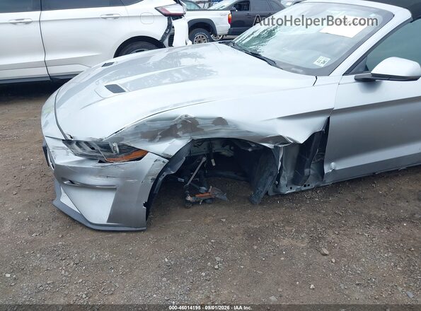 1FATP8UHXM5120197 2021 FORD MUSTANG Silver წინა ხედი