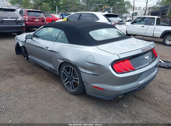 1FATP8UHXM5120197 2021 FORD MUSTANG Silver უკანა მარცხენა