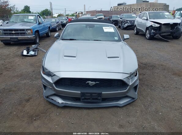 1FATP8UHXM5120197 2021 FORD MUSTANG Silver წინა პანელის ხედი