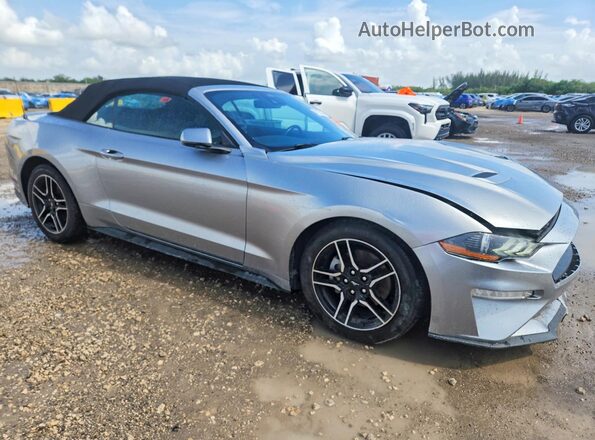 1FATP8UHXN5107578 2022 FORD MUSTANG Silver Przód prawy
