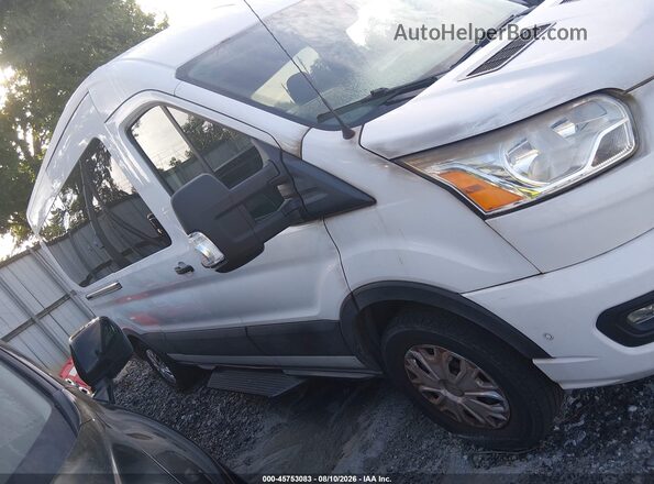 1FBAX2C80LKA34028 2020 FORD TRANSIT-350 White Widok wnętrza 360 stopni