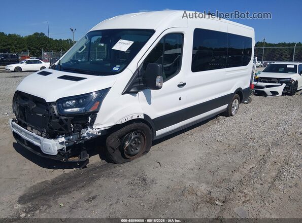 1FBAX2C80TKA21764 2026 FORD TRANSIT-350 White წინა მარცხენა ხედი სამი მეოთხედიდან