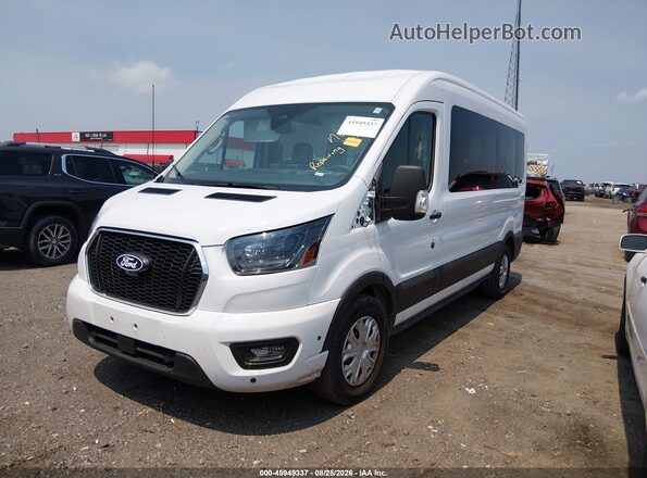 1FBAX2C80TKB08127 2026 FORD TRANSIT-350 White Передня ліва чверть
