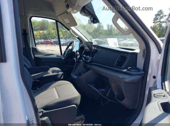 1FBAX2C82SKA89174 2025 FORD TRANSIT-350 White Вид салону спереду