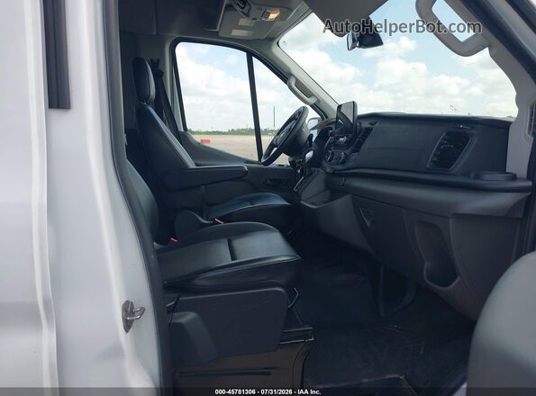 1FBAX2C83LKB08834 2020 FORD TRANSIT-350 White წინა სალონის ხედი