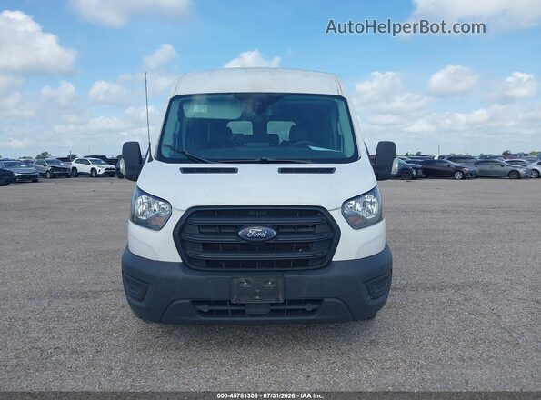 1FBAX2C83LKB08834 2020 FORD TRANSIT-350 White ხელსაწყოთა პანელის ხედი