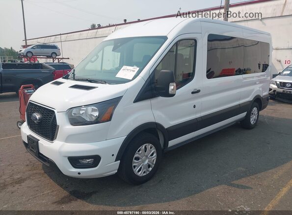 1FBAX2C84RKA43064 2024 FORD TRANSIT-350 White Front left