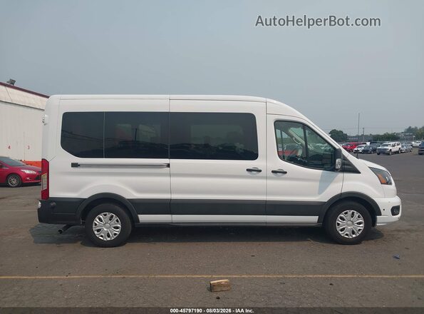 1FBAX2C84RKA43064 2024 FORD TRANSIT-350 White Rear interior view