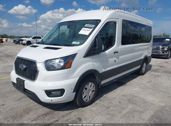 1FBAX2C86SKA73902 2025 FORD TRANSIT-350 White Vista tres cuartos delantera izquierda