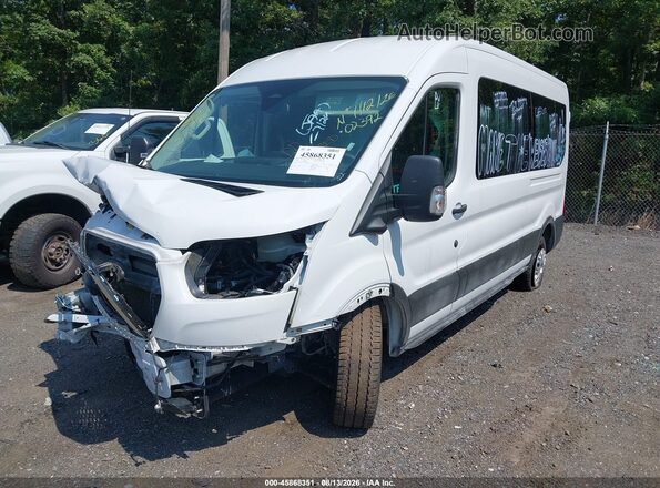 1FBAX2C8XTKA28303 2026 FORD TRANSIT-350 White Առջևի ձախ երեք քառորդ տեսարան