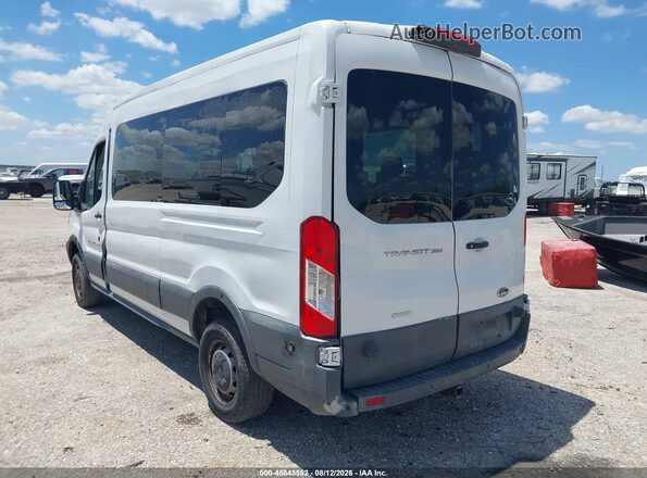 1FBAX2CG0JKB35493 2018 FORD TRANSIT-350 White უკანა მარცხენა