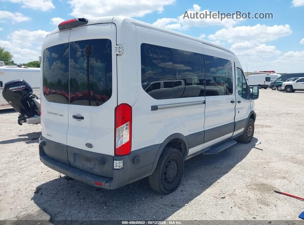1FBAX2CG0JKB35493 2018 FORD TRANSIT-350 White უკანა მარჯვენა