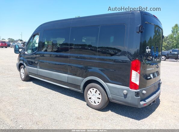 1FBAX2CG1GKA56763 2016 FORD TRANSIT-350 Black უკანა მარცხენა