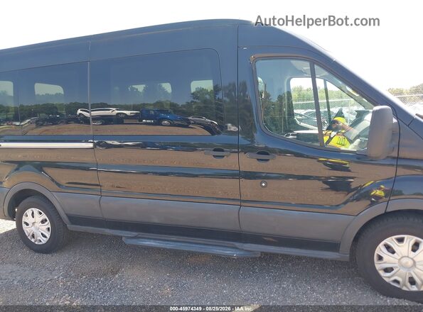 1FBAX2CG1GKA56763 2016 FORD TRANSIT-350 Black უკანა სალონის ხედი