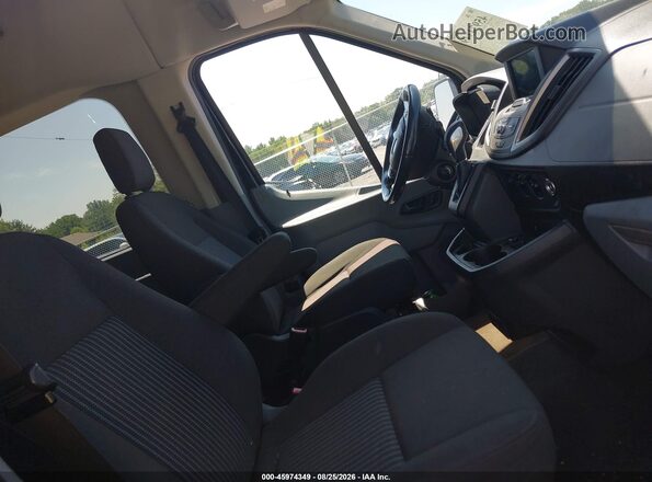 1FBAX2CG1GKA56763 2016 FORD TRANSIT-350 Black წინა სალონის ხედი
