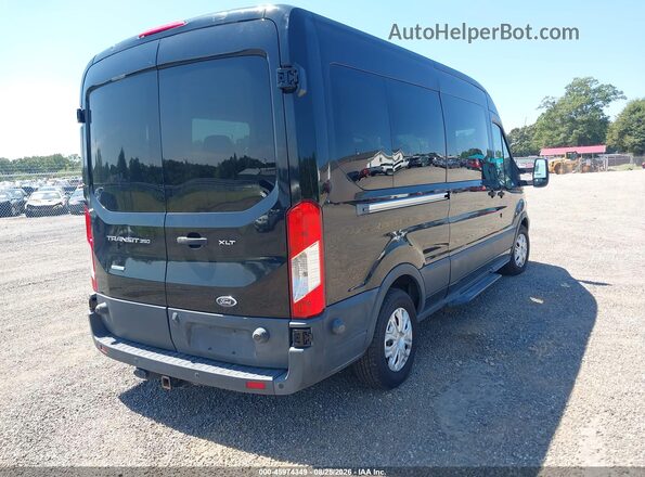 1FBAX2CG1GKA56763 2016 FORD TRANSIT-350 Black უკანა მარჯვენა