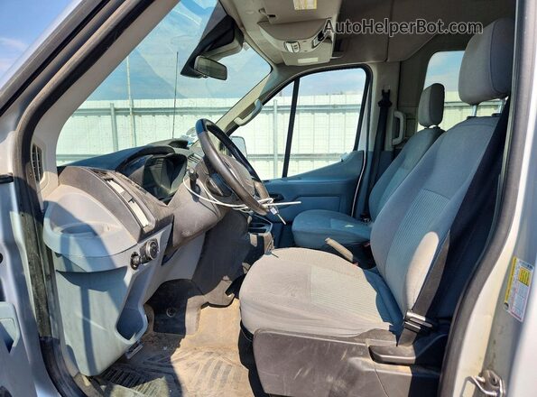 1FBAX2CG2HKB15630 2017 FORD TRANSIT Черный Вид салона спереди