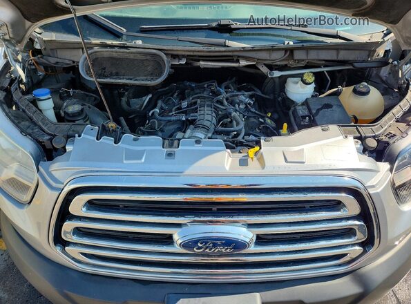 1FBAX2CG2HKB15630 2017 FORD TRANSIT Черный Вид подкапотного пространства