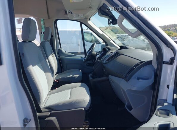 1FBAX2CG8JKB04265 2018 FORD TRANSIT-350 White Widok wnętrza z przodu