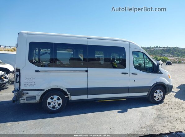 1FBAX2CG8JKB04265 2018 FORD TRANSIT-350 White Widok wnętrza 360 stopni