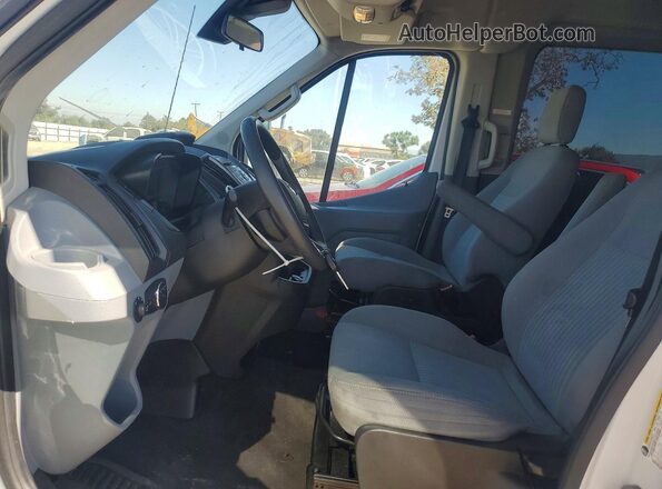 1FBAX2CM1JKA67873 2018 FORD TRANSIT White Vista interior delantera