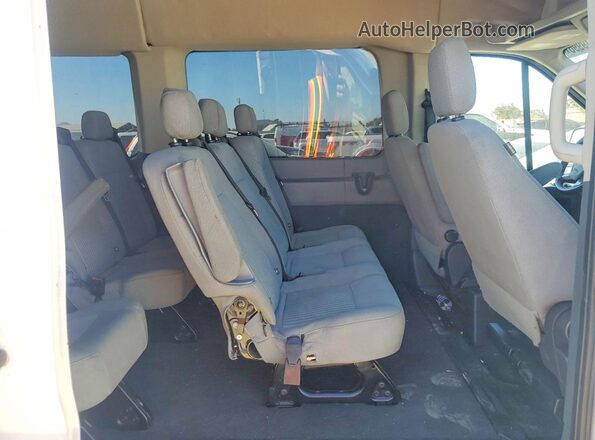 1FBAX2CM1JKA67873 2018 FORD TRANSIT White Vista interior trasera