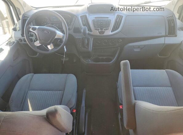 1FBAX2CM1JKA67873 2018 FORD TRANSIT White Vista del salpicadero