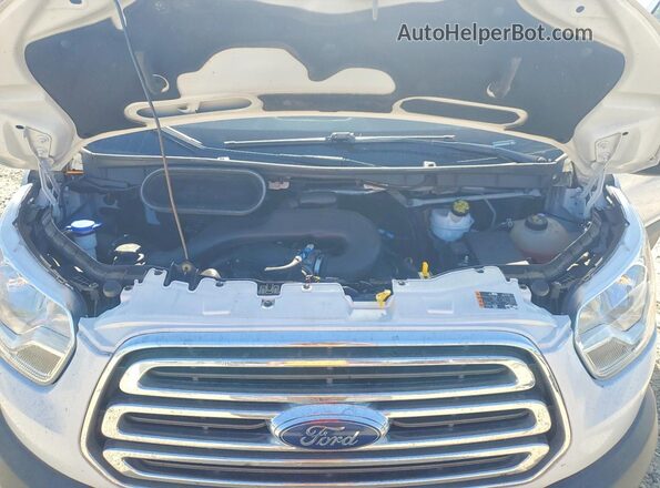 1FBAX2CM1JKA67873 2018 FORD TRANSIT White Vista del compartimento del motor