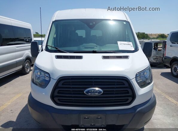 1FBAX2CM1JKB18823 2018 FORD TRANSIT-350 White Vista del cuadro de instrumentos