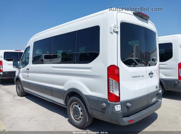 1FBAX2CM1JKB18823 2018 FORD TRANSIT-350 White Trasero izquierdo