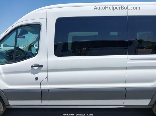 1FBAX2CM1JKB18823 2018 FORD TRANSIT-350 White Vista interior de 360 grados