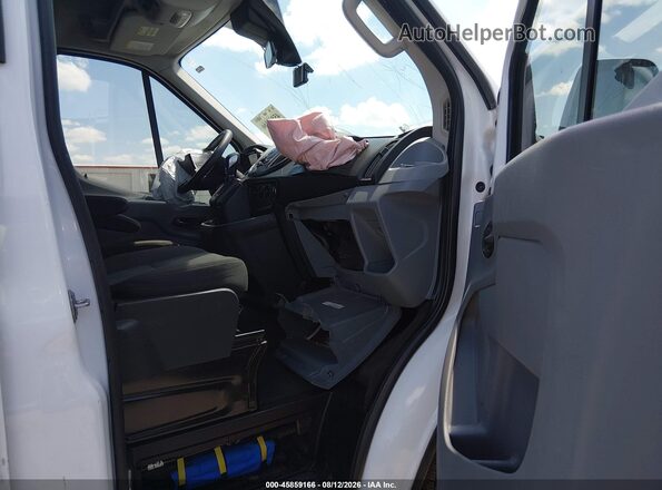 1FBAX2CM1KKA00739 2019 FORD TRANSIT-350 White Widok wnętrza z przodu