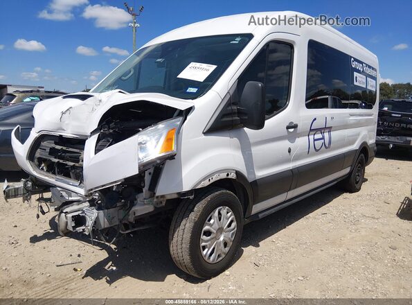 1FBAX2CM1KKA00739 2019 FORD TRANSIT-350 White Przód lewy