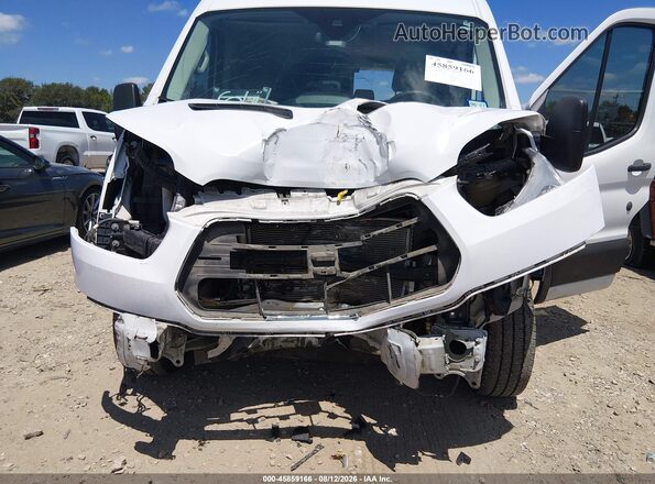 1FBAX2CM1KKA00739 2019 FORD TRANSIT-350 White Widok z przodu
