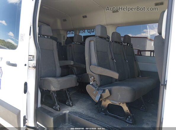 1FBAX2CM1KKA00739 2019 FORD TRANSIT-350 White Widok naklejki z numerem VIN