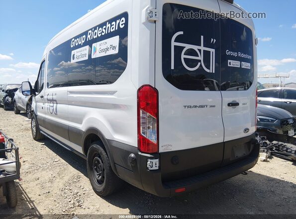 1FBAX2CM1KKA00739 2019 FORD TRANSIT-350 White Tył lewy