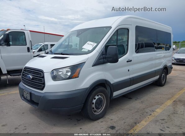 1FBAX2CM2JKB18829 2018 FORD TRANSIT-350 White Front left