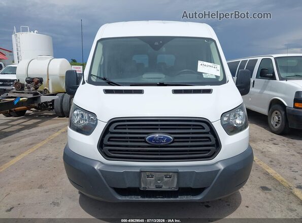 1FBAX2CM2JKB18829 2018 FORD TRANSIT-350 White Front view