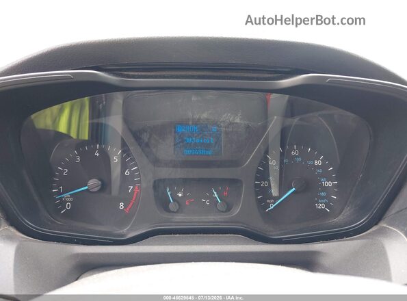 1FBAX2CM2JKB18829 2018 FORD TRANSIT-350 White Rear seats view