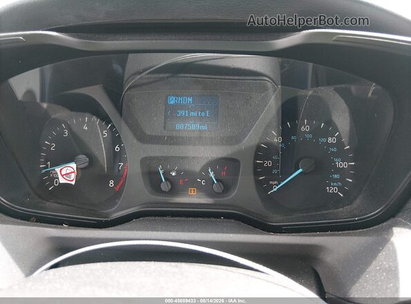 1FBAX2CM2KKB06150 2019 FORD TRANSIT-350 White Vista de los asientos traseros