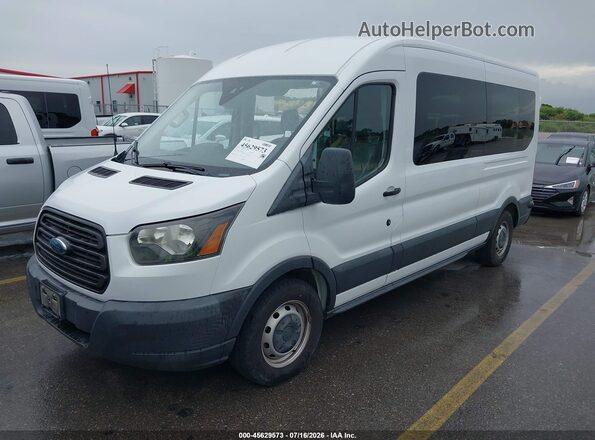 1FBAX2CM3JKB18824 2018 FORD TRANSIT-350 White Przód lewy