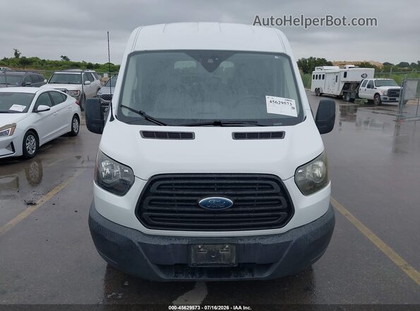 1FBAX2CM3JKB18824 2018 FORD TRANSIT-350 White Widok wnętrza z tyłu