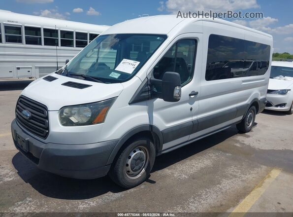 1FBAX2CM4GKB25788 2016 FORD TRANSIT-350 White Przód lewy
