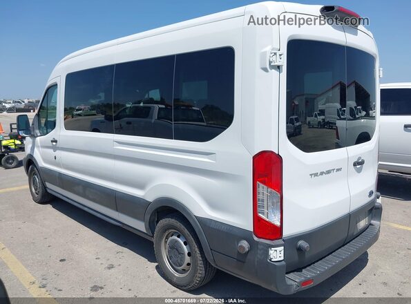 1FBAX2CM5JKB18825 2018 FORD TRANSIT-350 White Trasero izquierdo