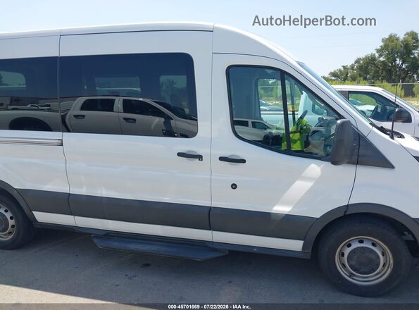 1FBAX2CM5JKB18825 2018 FORD TRANSIT-350 White Vista interior trasera