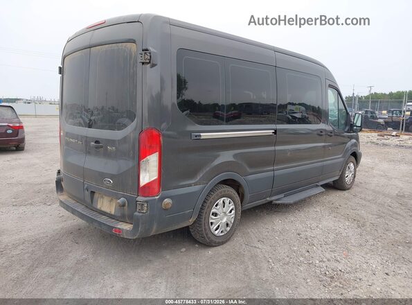 1FBAX2CM7HKB15029 2017 FORD TRANSIT-350 Gray Trasero derecho