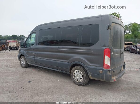 1FBAX2CM7HKB15029 2017 FORD TRANSIT-350 Gray Trasero izquierdo