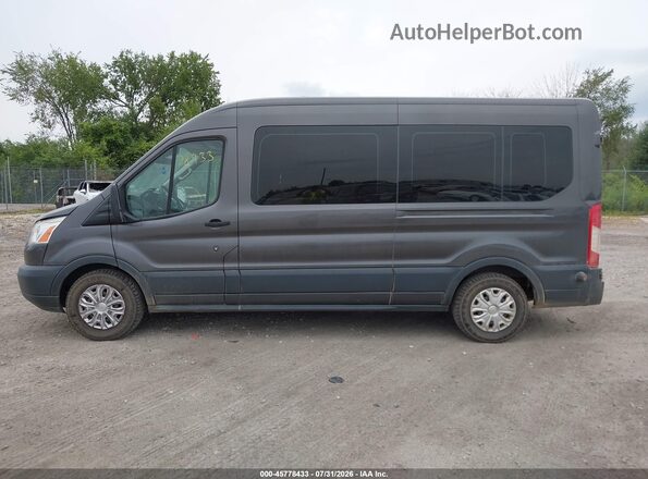 1FBAX2CM7HKB15029 2017 FORD TRANSIT-350 Gray Vista interior de 360 grados