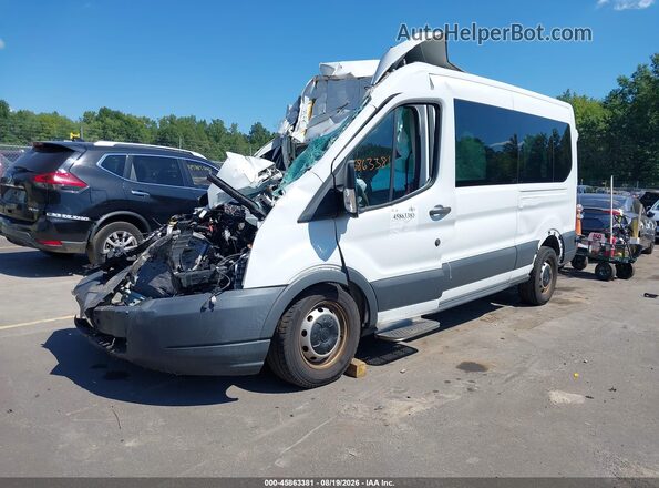 1FBAX2CMXGKA10970 2016 FORD TRANSIT-350 White წინა მარცხენა ხედი სამი მეოთხედიდან